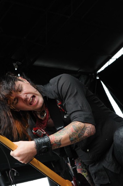 Norma Jean on the Route 66 Stage, Warped Tour, Verizon Wireless Amphitheate