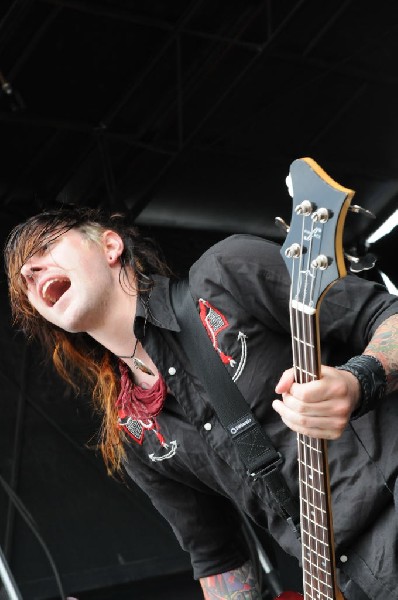 Norma Jean on the Route 66 Stage, Warped Tour, Verizon Wireless Amphitheate