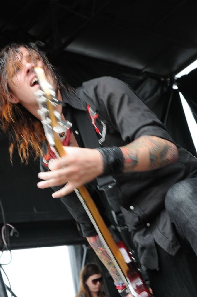 Norma Jean on the Route 66 Stage, Warped Tour, Verizon Wireless Amphitheate