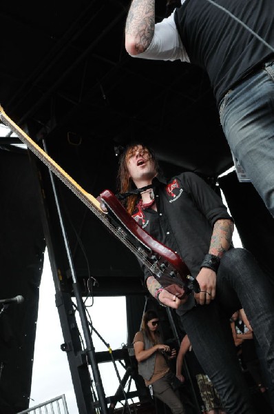 Norma Jean on the Route 66 Stage, Warped Tour, Verizon Wireless Amphitheate