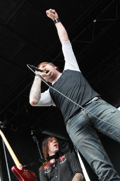 Norma Jean on the Route 66 Stage, Warped Tour, Verizon Wireless Amphitheate