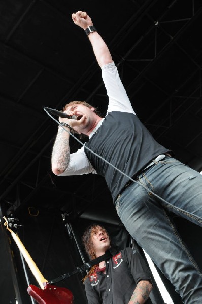 Norma Jean on the Route 66 Stage, Warped Tour, Verizon Wireless Amphitheate