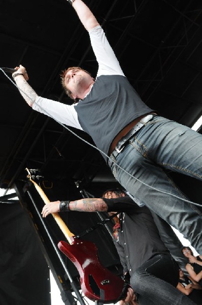 Norma Jean on the Route 66 Stage, Warped Tour, Verizon Wireless Amphitheate