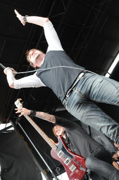 Norma Jean on the Route 66 Stage, Warped Tour, Verizon Wireless Amphitheate