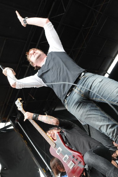 Norma Jean on the Route 66 Stage, Warped Tour, Verizon Wireless Amphitheate