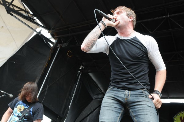 Norma Jean on the Route 66 Stage, Warped Tour, Verizon Wireless Amphitheate