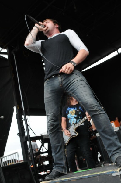 Norma Jean on the Route 66 Stage, Warped Tour, Verizon Wireless Amphitheate