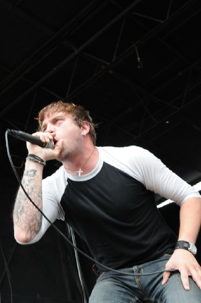 Norma Jean on the Route 66 Stage, Warped Tour, Verizon Wireless Amphitheate