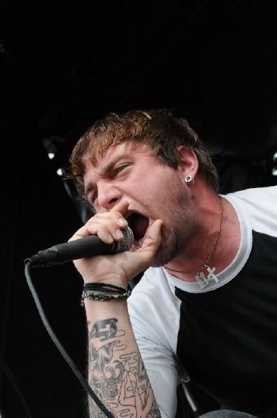 Norma Jean on the Route 66 Stage, Warped Tour, Verizon Wireless Amphitheate