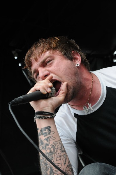 Norma Jean on the Route 66 Stage, Warped Tour, Verizon Wireless Amphitheate