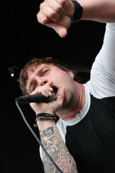 Norma Jean on the Route 66 Stage, Warped Tour, Verizon Wireless Amphitheate