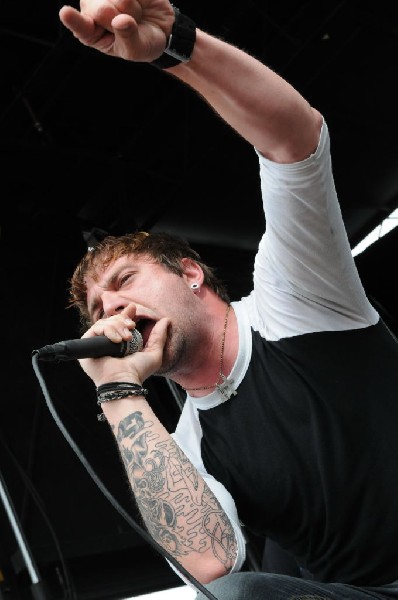 Norma Jean on the Route 66 Stage, Warped Tour, Verizon Wireless Amphitheate