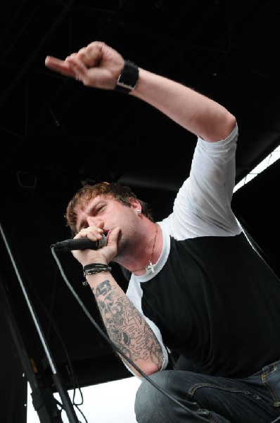 Norma Jean on the Route 66 Stage, Warped Tour, Verizon Wireless Amphitheate