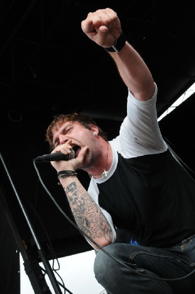 Norma Jean on the Route 66 Stage, Warped Tour, Verizon Wireless Amphitheate