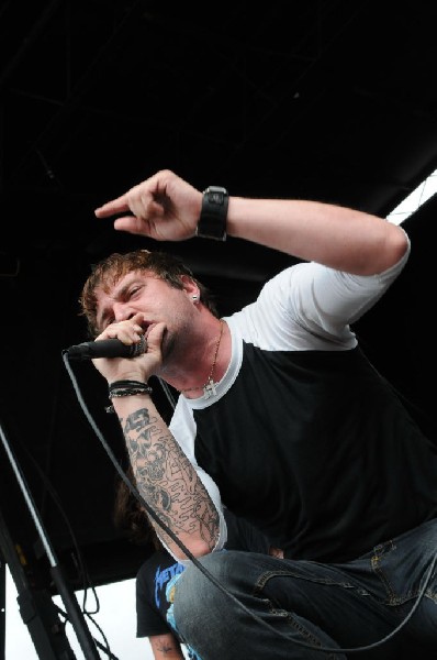 Norma Jean on the Route 66 Stage, Warped Tour, Verizon Wireless Amphitheate