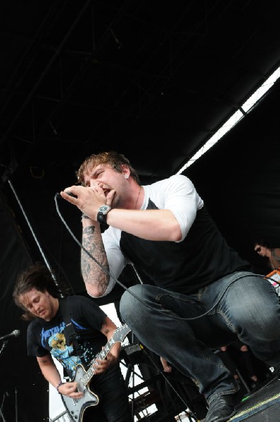 Norma Jean on the Route 66 Stage, Warped Tour, Verizon Wireless Amphitheate