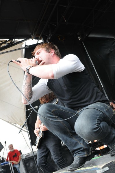 Norma Jean on the Route 66 Stage, Warped Tour, Verizon Wireless Amphitheate