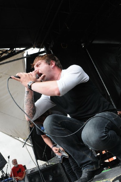 Norma Jean on the Route 66 Stage, Warped Tour, Verizon Wireless Amphitheate