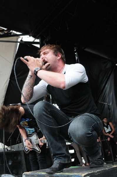 Norma Jean on the Route 66 Stage, Warped Tour, Verizon Wireless Amphitheate