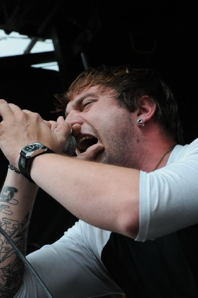 Norma Jean on the Route 66 Stage, Warped Tour, Verizon Wireless Amphitheate