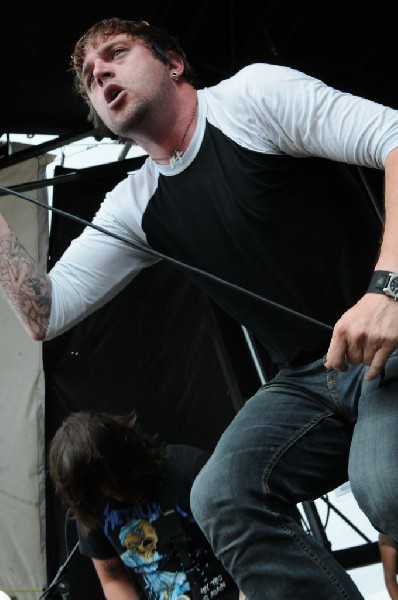 Norma Jean on the Route 66 Stage, Warped Tour, Verizon Wireless Amphitheate