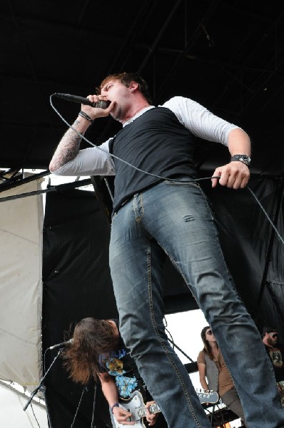 Norma Jean on the Route 66 Stage, Warped Tour, Verizon Wireless Amphitheate