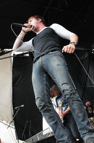 Norma Jean on the Route 66 Stage, Warped Tour, Verizon Wireless Amphitheate