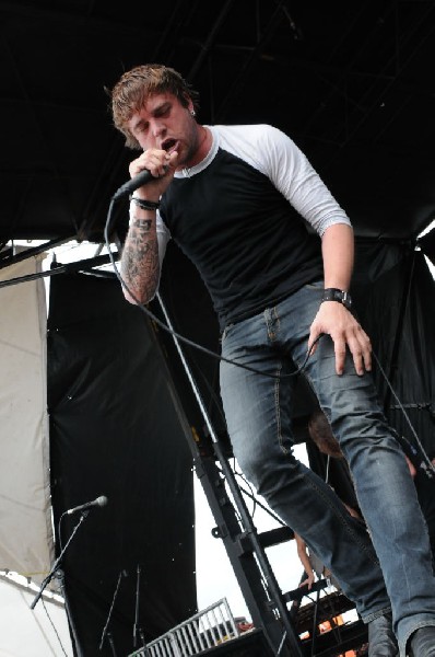 Norma Jean on the Route 66 Stage, Warped Tour, Verizon Wireless Amphitheate