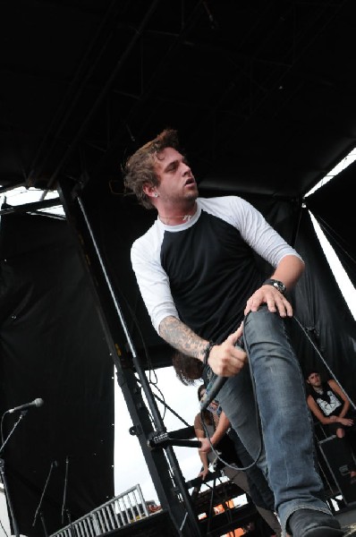 Norma Jean on the Route 66 Stage, Warped Tour, Verizon Wireless Amphitheate