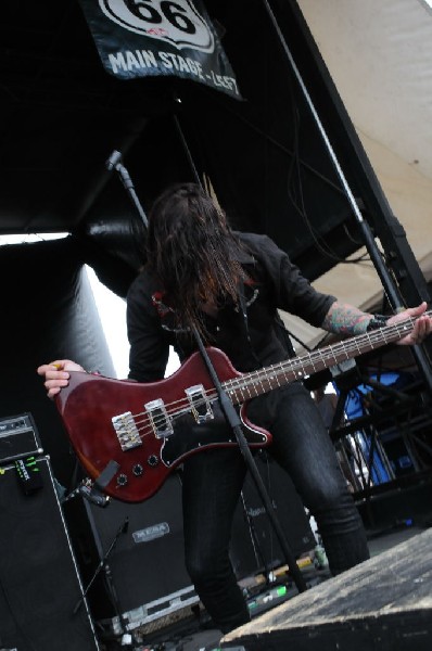 Norma Jean on the Route 66 Stage, Warped Tour, Verizon Wireless Amphitheate