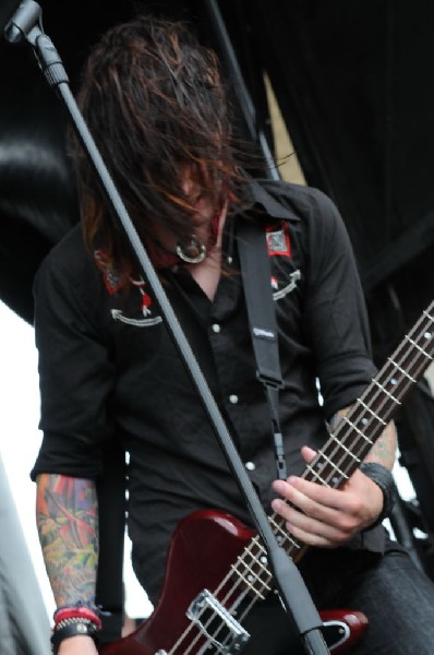 Norma Jean on the Route 66 Stage, Warped Tour, Verizon Wireless Amphitheate