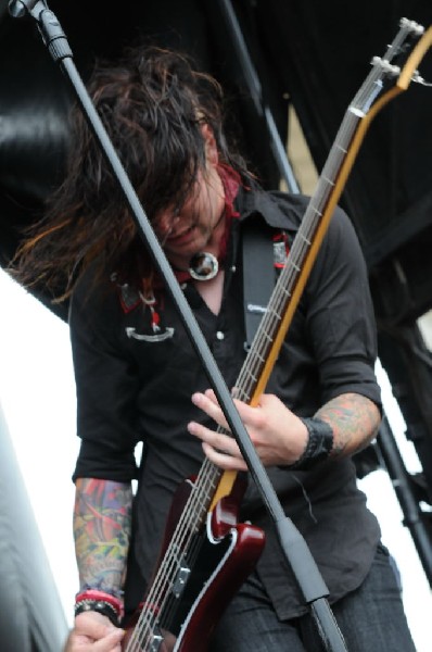 Norma Jean on the Route 66 Stage, Warped Tour, Verizon Wireless Amphitheate