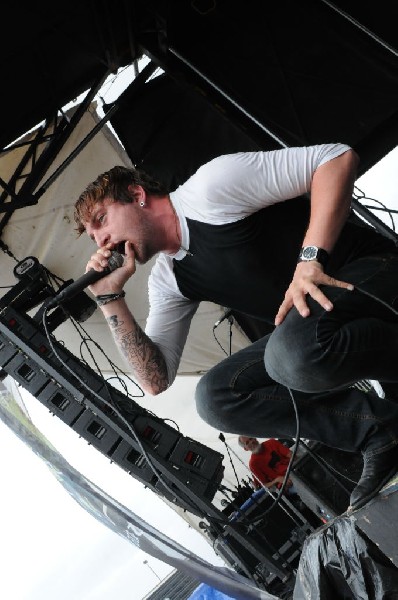 Norma Jean on the Route 66 Stage, Warped Tour, Verizon Wireless Amphitheate