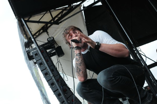 Norma Jean on the Route 66 Stage, Warped Tour, Verizon Wireless Amphitheate