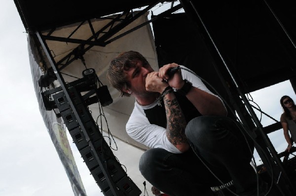 Norma Jean on the Route 66 Stage, Warped Tour, Verizon Wireless Amphitheate