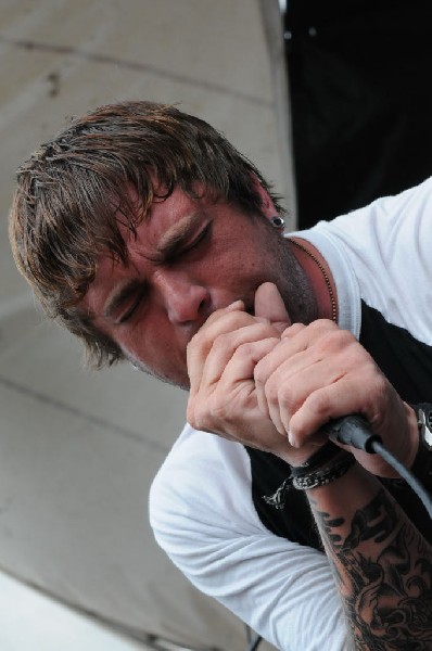 Norma Jean on the Route 66 Stage, Warped Tour, Verizon Wireless Amphitheate