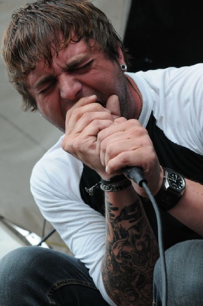 Norma Jean on the Route 66 Stage, Warped Tour, Verizon Wireless Amphitheate