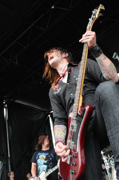 Norma Jean on the Route 66 Stage, Warped Tour, Verizon Wireless Amphitheate