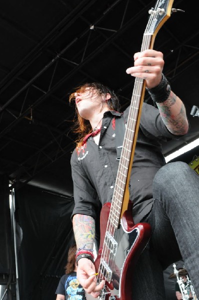 Norma Jean on the Route 66 Stage, Warped Tour, Verizon Wireless Amphitheate