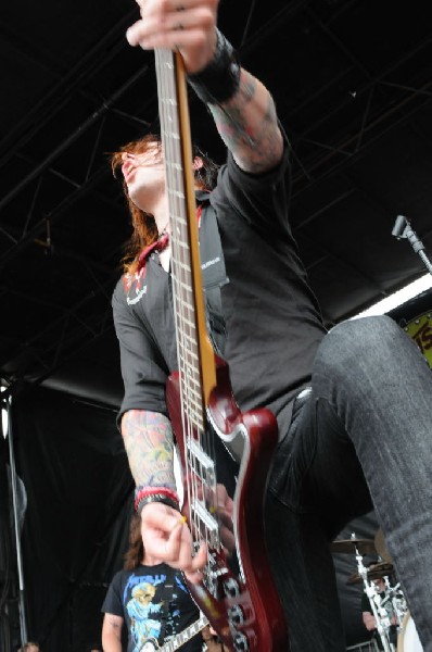 Norma Jean on the Route 66 Stage, Warped Tour, Verizon Wireless Amphitheate