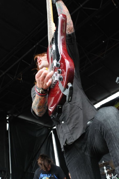 Norma Jean on the Route 66 Stage, Warped Tour, Verizon Wireless Amphitheate