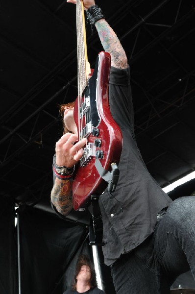 Norma Jean on the Route 66 Stage, Warped Tour, Verizon Wireless Amphitheate