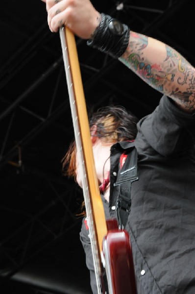 Norma Jean on the Route 66 Stage, Warped Tour, Verizon Wireless Amphitheate