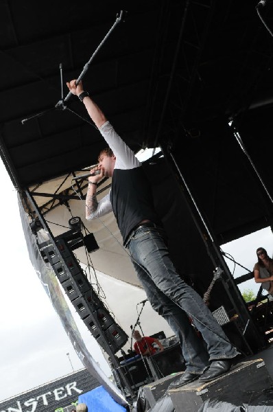 Norma Jean on the Route 66 Stage, Warped Tour, Verizon Wireless Amphitheate