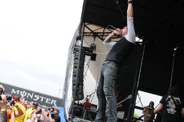 Norma Jean on the Route 66 Stage, Warped Tour, Verizon Wireless Amphitheate