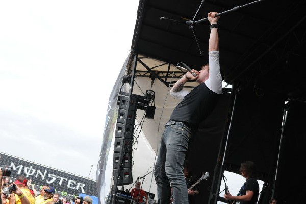 Norma Jean on the Route 66 Stage, Warped Tour, Verizon Wireless Amphitheate