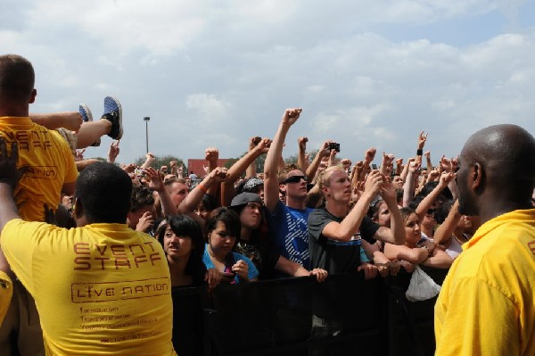 Norma Jean on the Route 66 Stage, Warped Tour, Verizon Wireless Amphitheate
