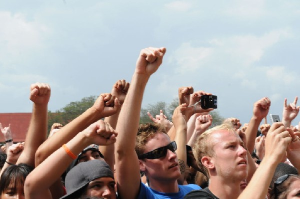 Norma Jean on the Route 66 Stage, Warped Tour, Verizon Wireless Amphitheate