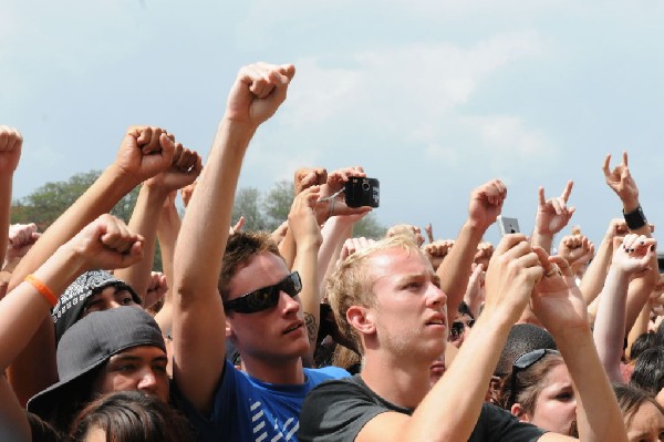 Norma Jean on the Route 66 Stage, Warped Tour, Verizon Wireless Amphitheate