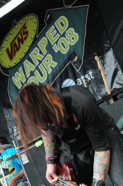 Norma Jean on the Route 66 Stage, Warped Tour, Verizon Wireless Amphitheate